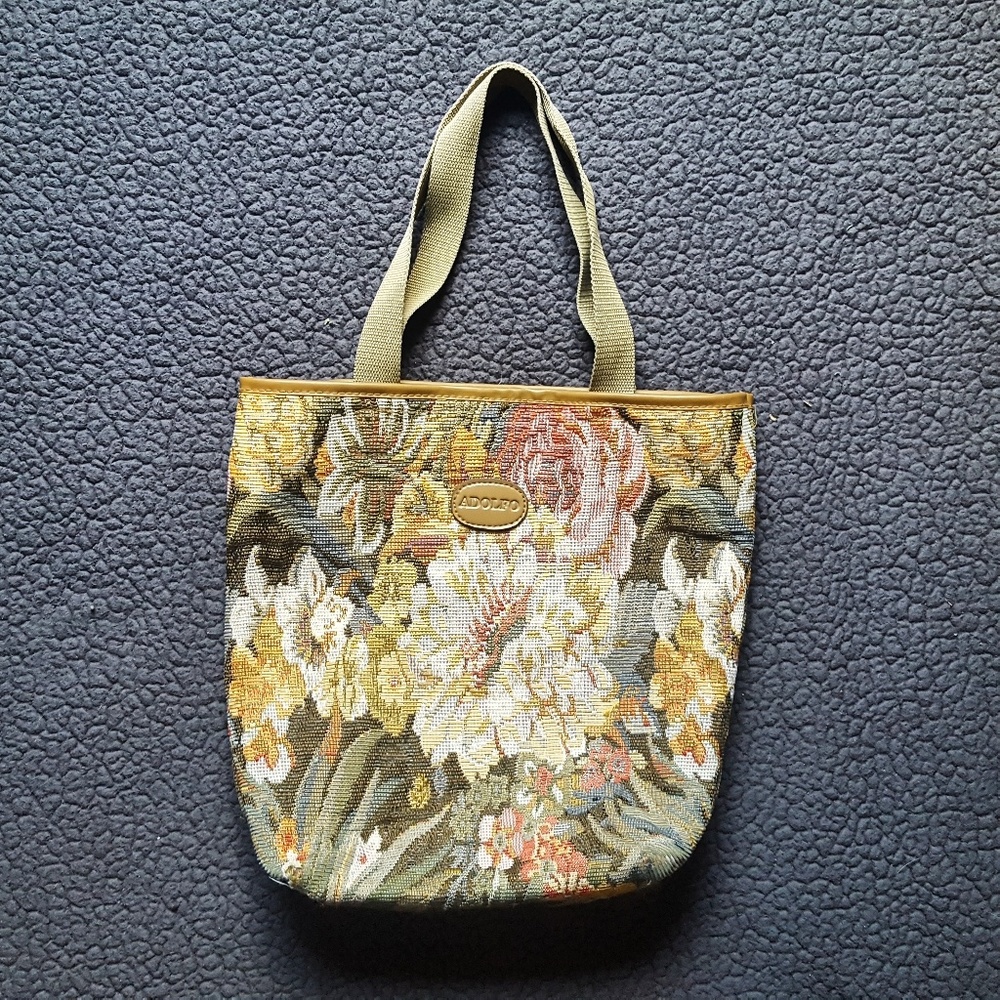 Floral Adolfo shoulder bag
